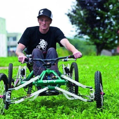 Michal Kosík není obyčejný biker